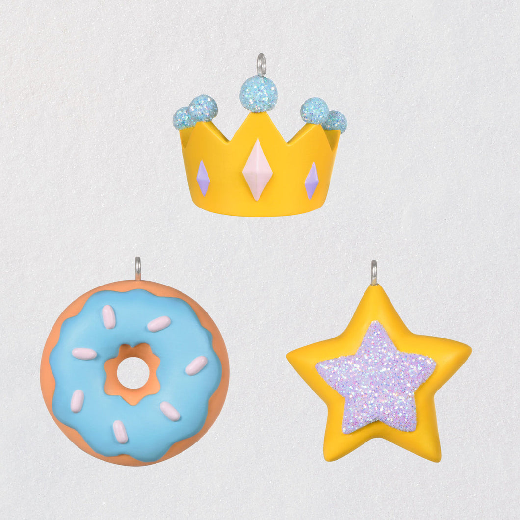 Mini A Few of My Favorite Things Ornament, Set of 3