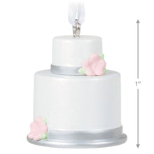 Load image into Gallery viewer, Mini Cute Lil&#39; Cake Metal Ornament, 1&quot;

