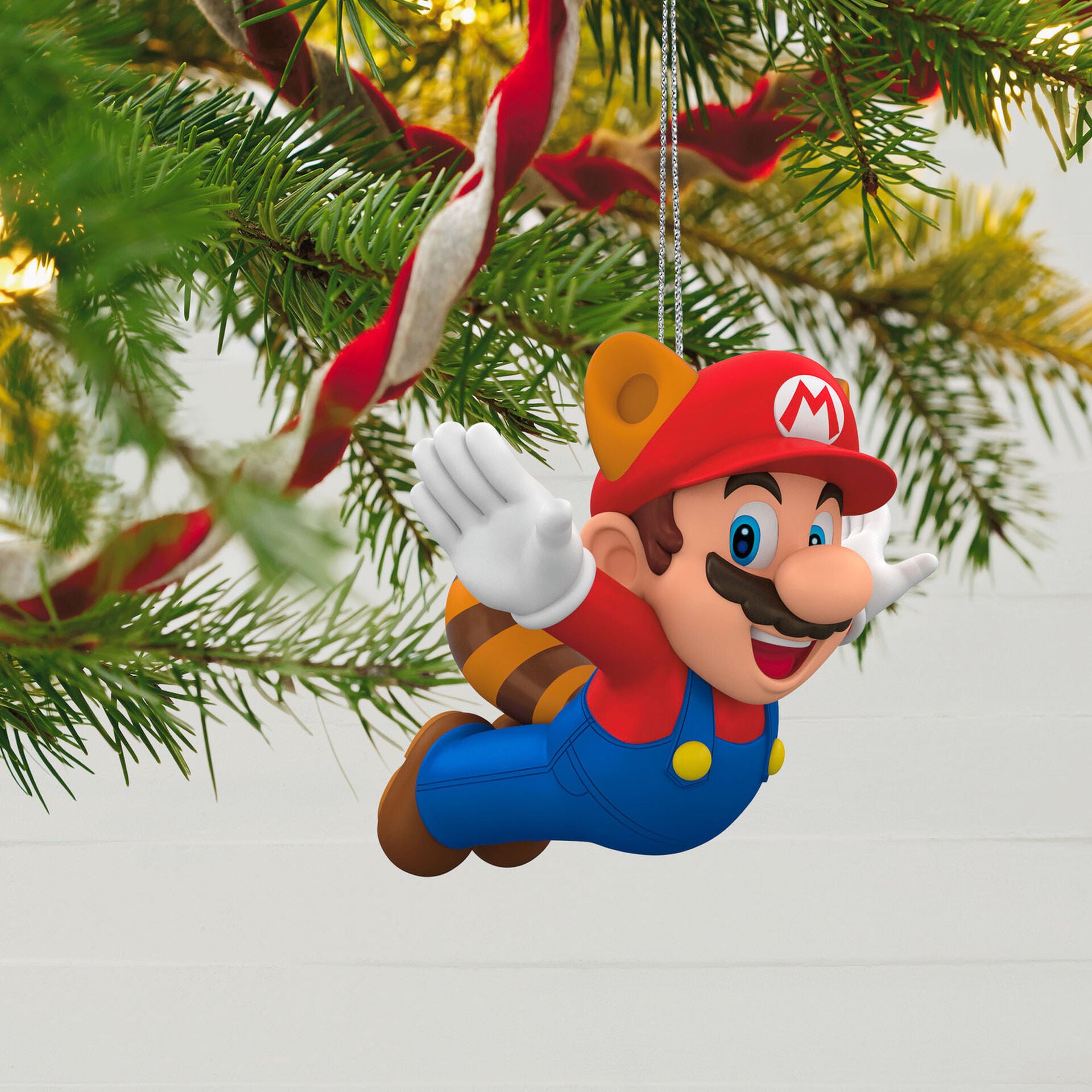 Nintendo Super Mario™ Powered Up With Mario Cat Ornament