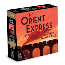 The Orient Express Mystery Puzzle - 1000 Piece Puzzle