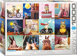 Funny Bunnies - 1000 Peice Puzzle by EuroGraphics