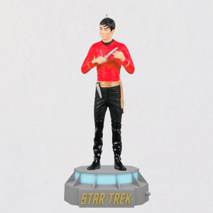 Star Trek™ Mirror, Mirror Collection Lieutenant Hikaru Sulu Ornament With Light and Sound