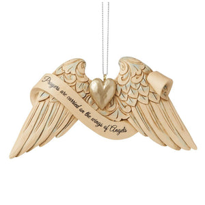 Prayer Angel Wings Ornament