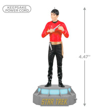 Load image into Gallery viewer, Star Trek™ Mirror, Mirror Collection Lieutenant Hikaru Sulu Ornament With Light and Sound
