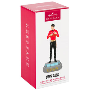 Star Trek™ Mirror, Mirror Collection Lieutenant Hikaru Sulu Ornament With Light and Sound