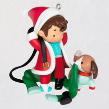 Load image into Gallery viewer, Young Santa Ornament
