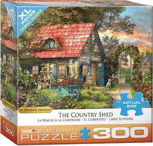The Country Shed - 300 Piece Puzzle by EuroGraphics