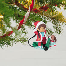 Load image into Gallery viewer, Young Santa Ornament
