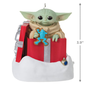 Star Wars: The Mandalorian™ Grogu™ Greetings Ornament With Sound and Motion