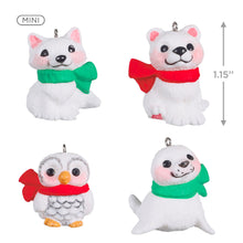 Load image into Gallery viewer, Mini Snow Buddies Ornaments, Set of 4
