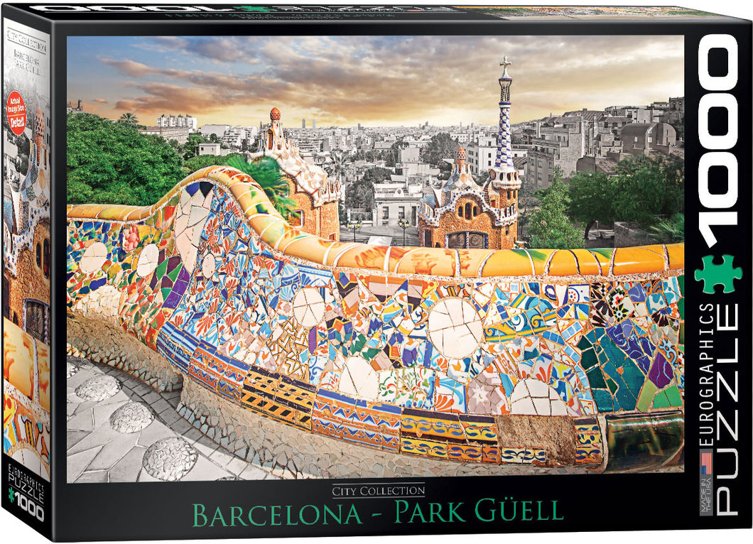 Barcelona Park Güell - 1000 Piece Puzzle by EuroGraphics