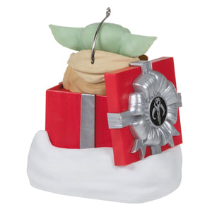 Star Wars: The Mandalorian™ Grogu™ Greetings Ornament With Sound and Motion