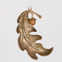Load image into Gallery viewer, A New Season Leaf Metal Ornament
