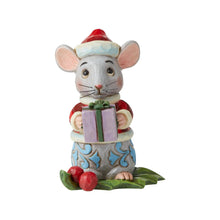 Load image into Gallery viewer, Christmas Mouse Mini Fig
