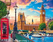 Load image into Gallery viewer, Figured&#39;Art Painting by Numbers - London in the Spring Rolled Kit
