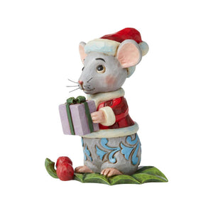Christmas Mouse Mini Fig