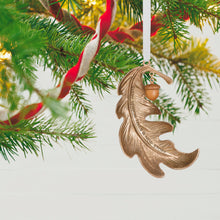 Load image into Gallery viewer, A New Season Leaf Metal Ornament
