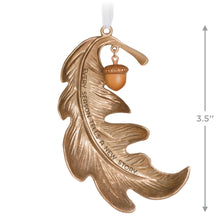 Load image into Gallery viewer, A New Season Leaf Metal Ornament

