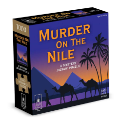 Murder On The Nile Mystery Puzzle - 1000 Piece Puzzle