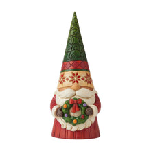 Load image into Gallery viewer, Christmas Gnome with Wreath
