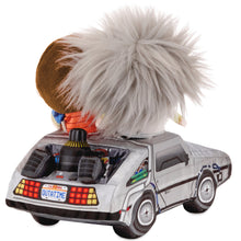 Load image into Gallery viewer, itty bittys® Back to the Future Marty McFly Plush and Dr. Emmett Brown Plush in the Time Machine Set
