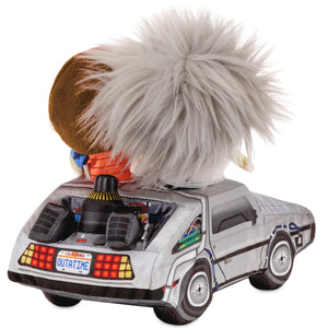 itty bittys® Back to the Future Marty McFly Plush and Dr. Emmett Brown Plush in the Time Machine Set