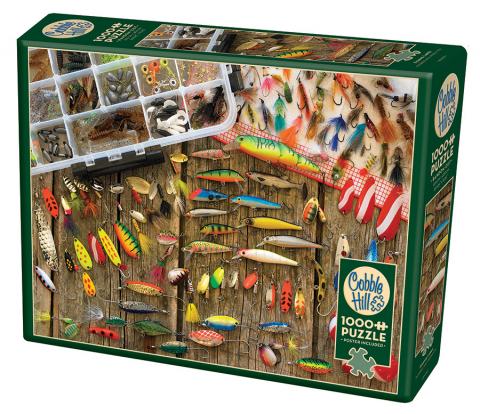 Fishing Lures' - Cobble Hill 1000 Piece Puzzle – Hallmark Timmins