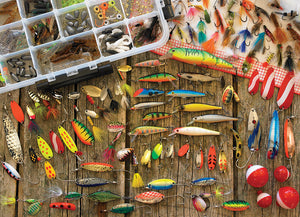 'Fishing Lures' - Cobble Hill 1000 Piece Puzzle
