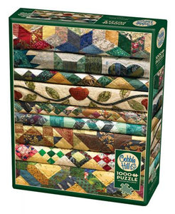 Grandma's Quilts - 1000 Piece Puzzle by Cobble Hill