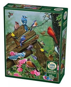 Birds of the Forest - 1000 Piece Puzzle by Cobble Hill