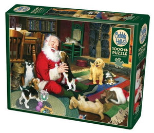 Santa's Playtime - 1000 Piece Puzzle by Cobble Hill