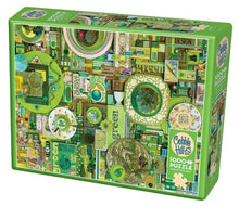 Load image into Gallery viewer, Green - 1000 Piece Puzzle by Cobble Hill

