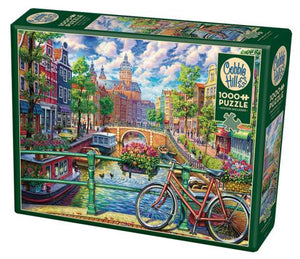 Amsterdam Canal - 1000 Piece Puzzle by Cobble Hill