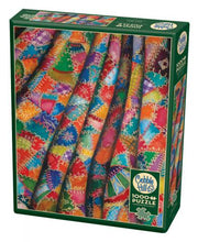 Load image into Gallery viewer, Crazy Quilts - 1000 Piece Puzzle by Cobble Hill
