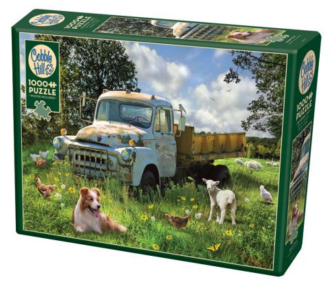 Sheep Field - 1000 Piece Puzzle by Cobble Hill