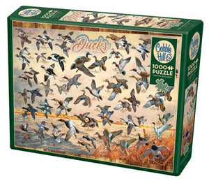 Ducks of North America - 1000 Piece Puzzle by Cobble Hill