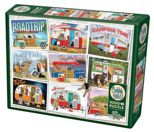 Hitting the Road - 1000 Piece Puzzle by Cobble Hill