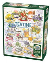 Load image into Gallery viewer, Tea Time - 1000 Piece Puzzle by Cobble Hill
