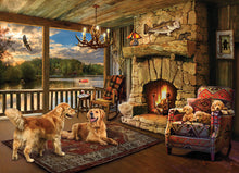 Load image into Gallery viewer, Lakeside Cabin - 1000 Piece Puzzle by Cobble Hill
