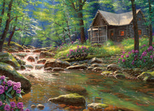 Load image into Gallery viewer, &quot;Fishing Cabin&quot; - 1000 Piece Cobble Hill Puzzle
