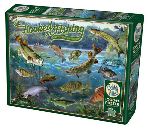 Hooked on Fishing - 1000 Piece Cobble Hill Puzzle