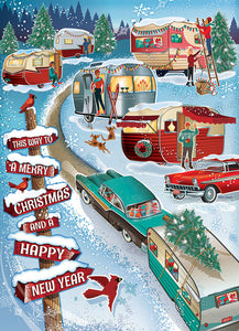 Christmas Campers - 1000 Piece Puzzle by Cobble Hill
