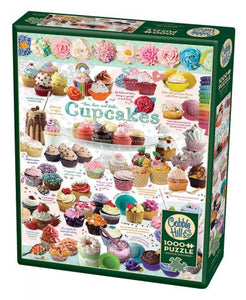 Cupcake Time - 1000 Piece Puzzle by Cobble Hill