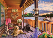 Load image into Gallery viewer, &quot;Welcome to the Lake House&quot; 1000  Piece Puzzle by Cobble Hill
