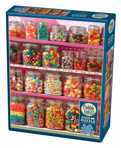 Candy Shelf - 500 Piece Puzzle by Cobble Hill