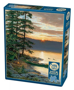 Canoe Lake - 500 Piece Puzzle by Cobble Hill