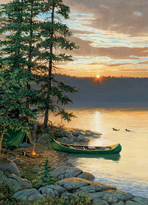 Canoe Lake - 500 Piece Puzzle by Cobble Hill