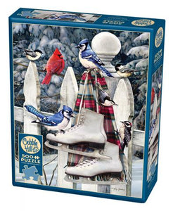 Birds With Skates - 500 Piece Puzzle by Cobble Hill