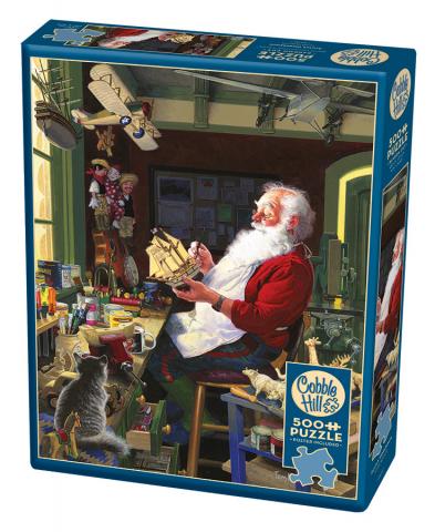 Santa's Workbench - 500 Piece Puzzle by Cobble Hill
