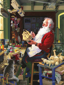 Santa's Workbench - 500 Piece Puzzle by Cobble Hill